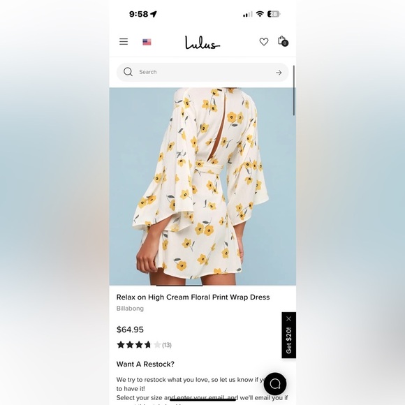 Floral Kimono Wrap Mini Dress (2) - Picture 4 of 9